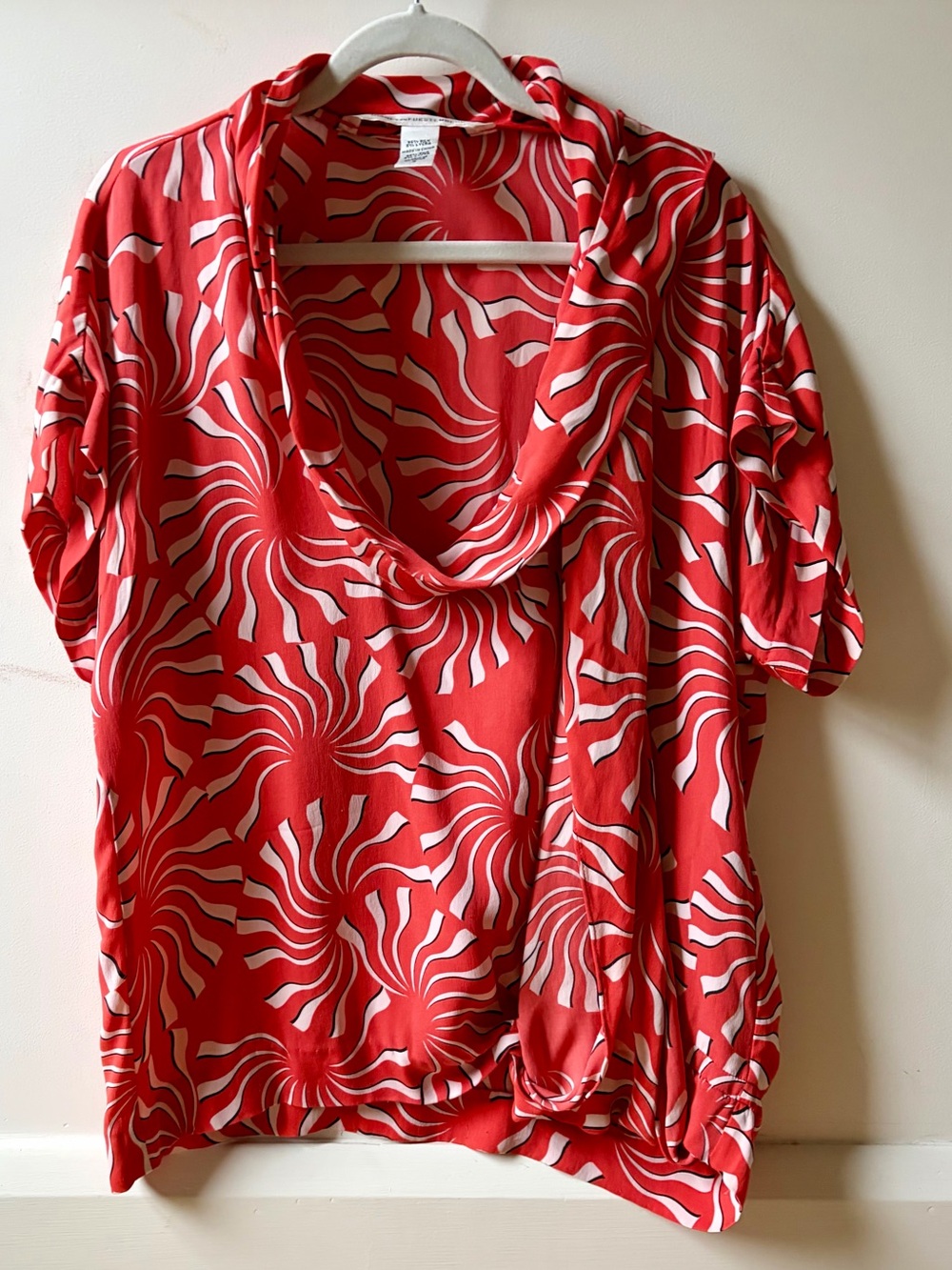 Diane von Furstenburg vintage silk top